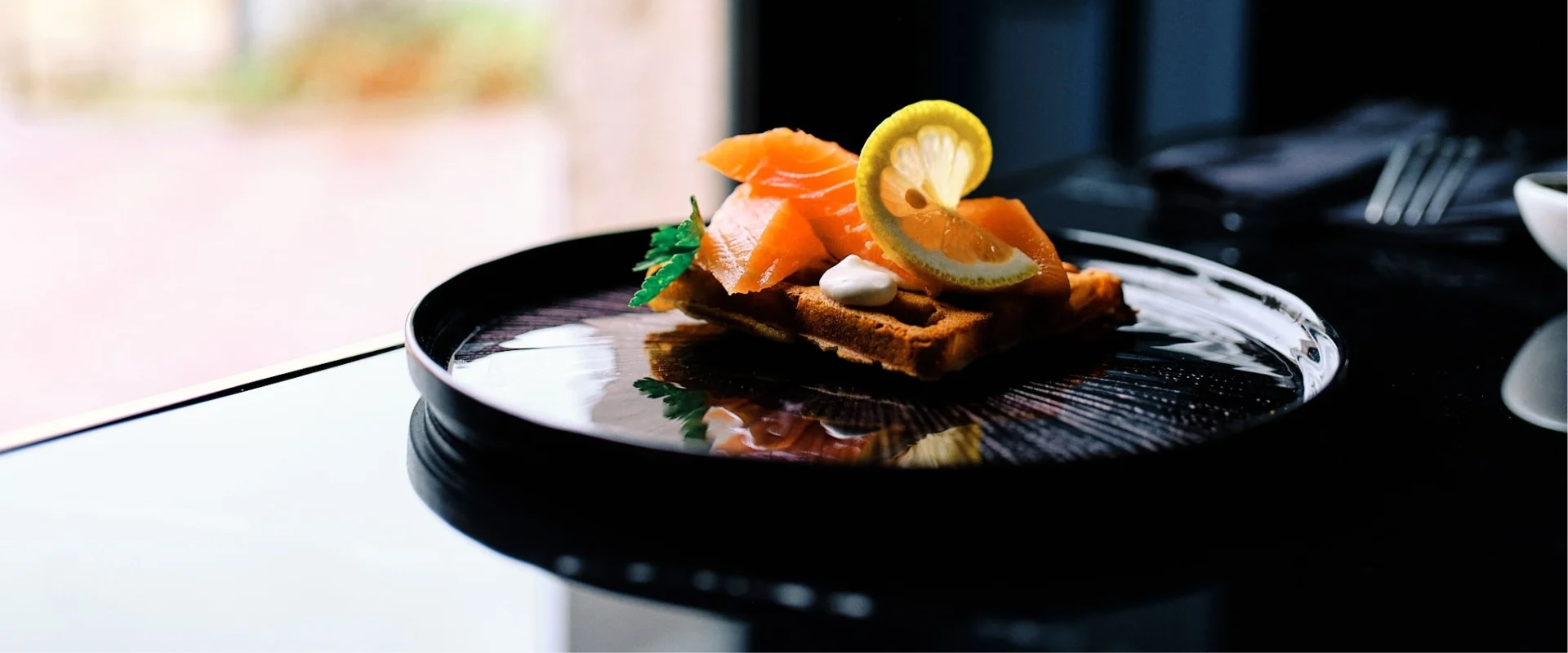 le-bam-restaurant-a-tour-en-sologne-gauffre-de-saumon